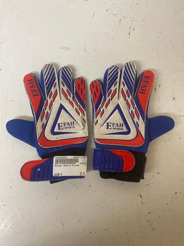 Used Soccer Goalie Gloves None 4 11793-S000255620