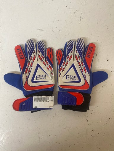 Used Soccer Goalie Gloves None 4 11793-S000255620