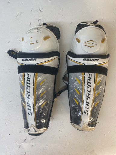 Used Bauer SUPRME TOTAL ONE Junior Shin Guards None 11" 11793-S000255674