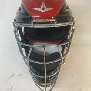 Used All Star S7 FULL SET Catchers Helmet w/Mask None M/L 11793-S000255900