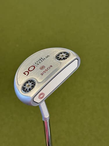 Odyssey White Hot Og Rossie S 35" Putter Excellent RH W River Hall CC Headcover