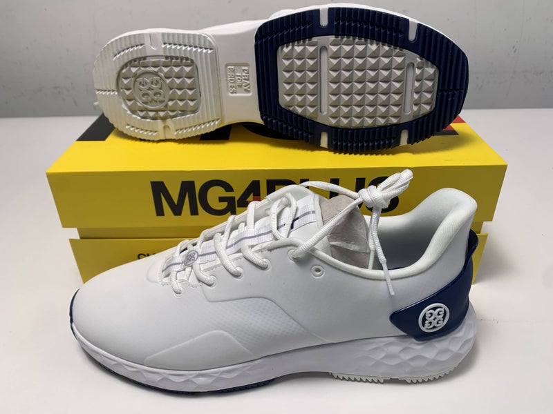 G/Fore MG4 Plus Waterproof Golf Shoes White Men's SZ 12 (G4MS22EF27)