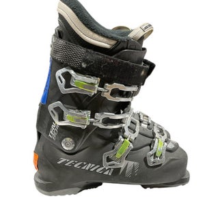 Used Tecnica TEN 2 80 RT Mens DH Ski Boot Black 265 MP - M08.5 - W09.5 11847-S000029783