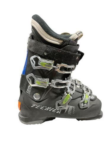 Used Tecnica TEN 2 80 RT Mens DH Ski Boot Black 265 MP - M08.5 - W09.5 11847-S000029783