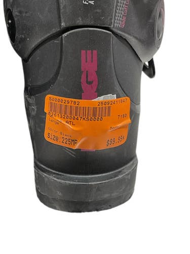 Used Lange ATL Womens DH Ski Boot Black 225 MP - J04.5 - W5.5 11847-S000029782