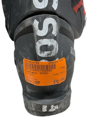 Used Rossignol SPEED Mens DH Ski Boot Black 295 MP - M11.5 11847-S000029780