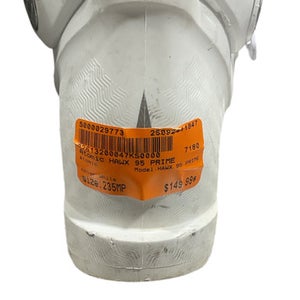 Used Atomic HAWX 95 PRIME Womens DH Ski Boot White 235 MP - J05.5 - W06.5 11847-S000029773