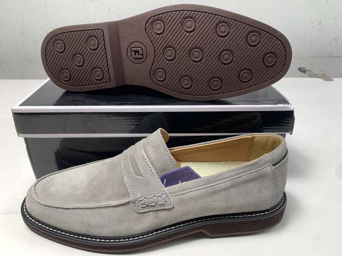 FootJoy Loafer Casual Shoes Grey Men's SZ 11.5 (79077)