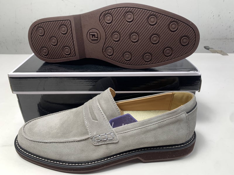 FootJoy Loafer Casual Shoes Grey Men's SZ 11.5 (79077)