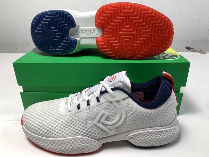 G/Fore QRT1 Pickleball Shoes White Men's SZ 9.5 (G4MS23EF101)