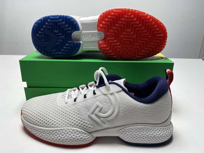 G/Fore QRT1 Pickleball Shoes White Men's SZ 11.5 (G4MS23EF101)