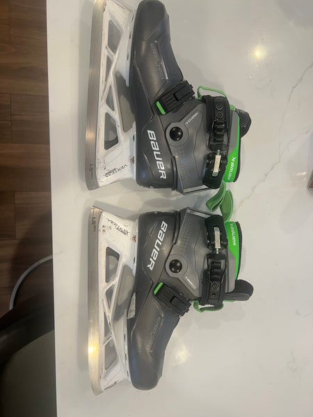 Bauer Konekt HF2 Hockey Goalie Skates Size 4 (Used)