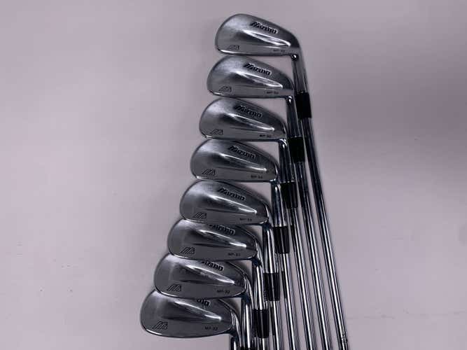 Mizuno MP 32 Iron Set 3-PW True Temper Dynamic Gold S300 Stiff Steel Mens RH