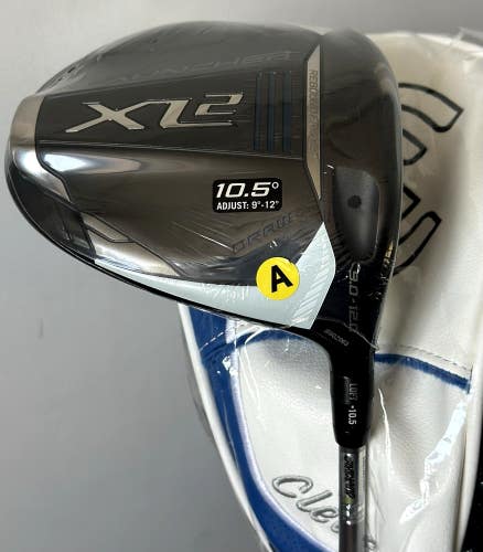 Cleveland 2024 Launcher XL2 Draw Driver 10.5* Senior A-Flex Aldila Ascent 40 NEW
