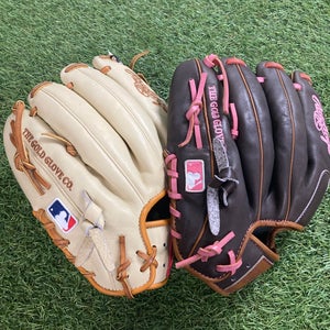 2-Pack Rawlings Heart of the Hide RH Baseball Glove 11.5" (New)