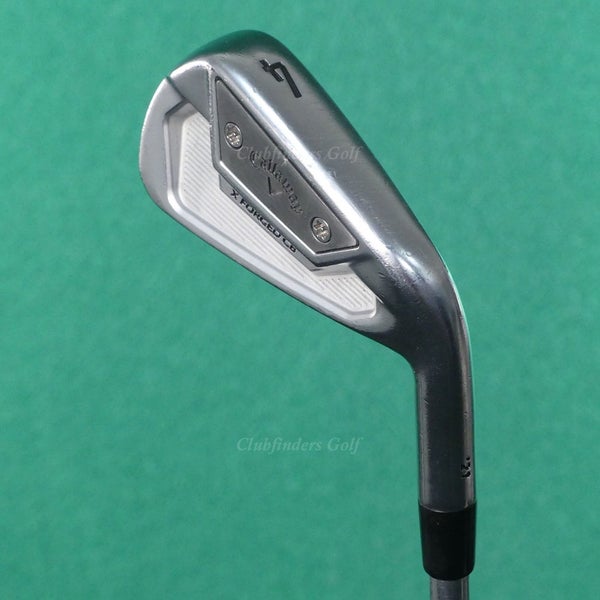 Callaway X Forged CB '21 Single 4 Iron Project X LS 6.0 120g Steel Stiff
