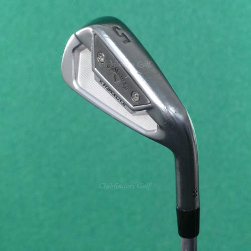 Callaway X Forged CB '21 Single 5 Iron Project X LS 6.0 120g Steel Stiff