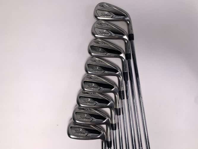 Titleist 718 AP1 Iron Set 4-PW+GW True Temper AMT Red R300 Regular Steel Mens RH