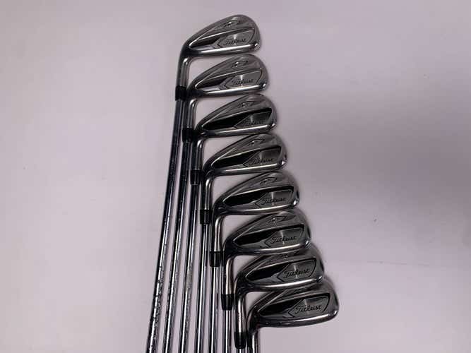 Titleist 718 AP1 Iron Set 4-PW+GW True Temper AMT R300 Red Regular Steel Mens LH