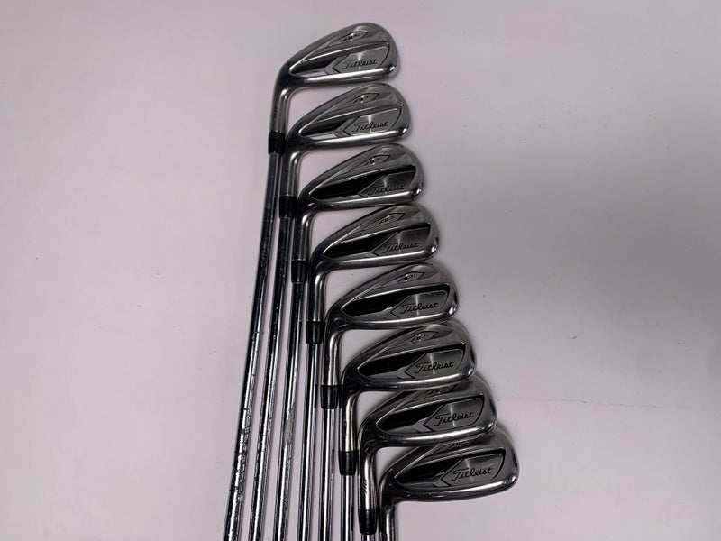 Titleist 718 AP1 Iron Set 4-PW+GW True Temper AMT R300 Red Regular Steel Mens LH