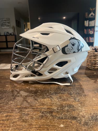 2025 Philadelphia Waterdogs Warrior Burn Helmet (Used)