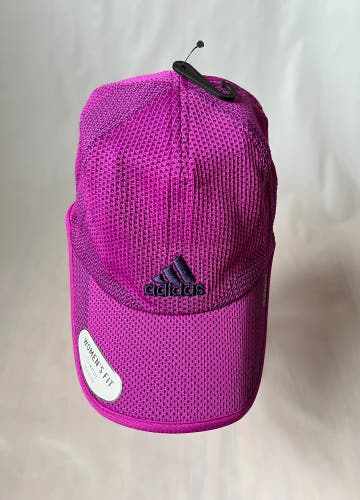 Adidas Adizero Prime women baseball cap vivid pink dark purple adjustable (New)