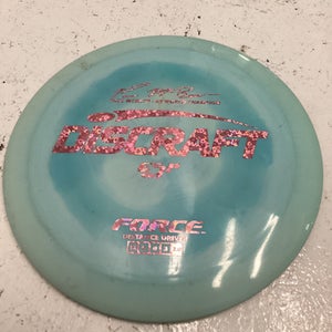 Used Discraft FORCE Disc Golf Driver Carolina Blue 174g 11443-S000198288