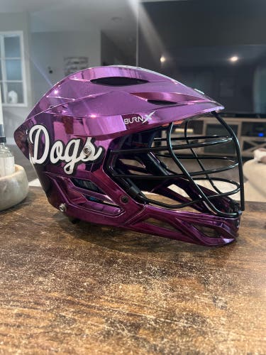 PLL Philadelphia Waterdogs Warrior Burn X Helmet (New)