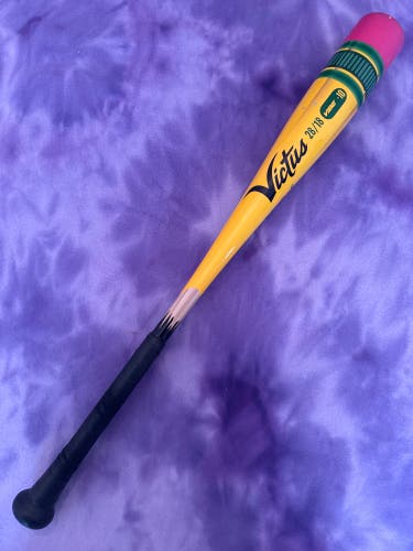 2024 Victus Vibe Alloy Bat USABat Certified (-10) Alloy 18 oz 28" (Used)
