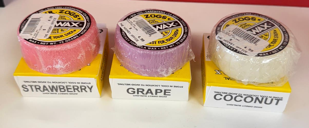 Mr. ZOG 3-Pack  Hockey Sex Wax (new)