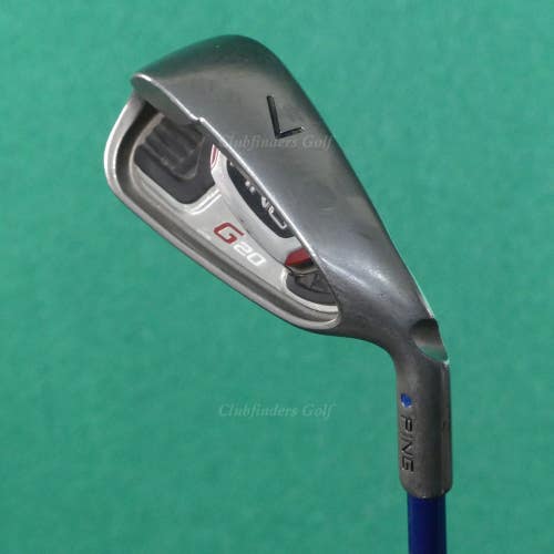 Ping G20 Blue Dot Single 7 Iron Grafalloy ProLaunch Blue Graphite Seniors