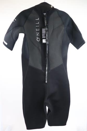 O'Neill Men's Reactor-2 2mm Back Zip Short Sleeve Spring Wetsuit MEDIUM READ