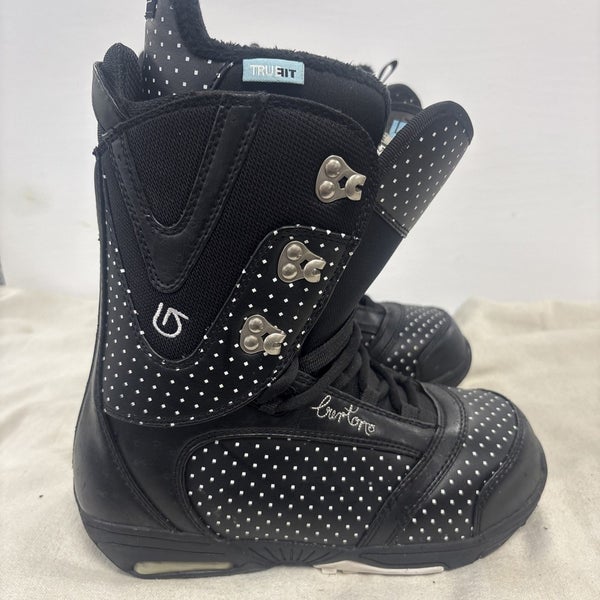 Womens Adult Size 7.5 Burton LODI Snowboard Boots. Excellent Condition