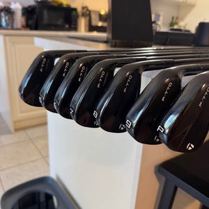 TaylorMade P770 Right Handed Iron Set Stiff Flex 7 Pieces Steel Shaft
