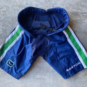 Vancouver Canucks Large Senior Easton Pant Shell Pro Stock (Used)