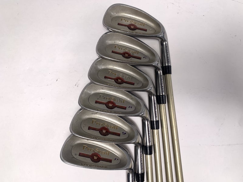 Wilson Pro Staff Womens Oversize Iron Set 5-PW Reflex Ladies Graphite Womens RH