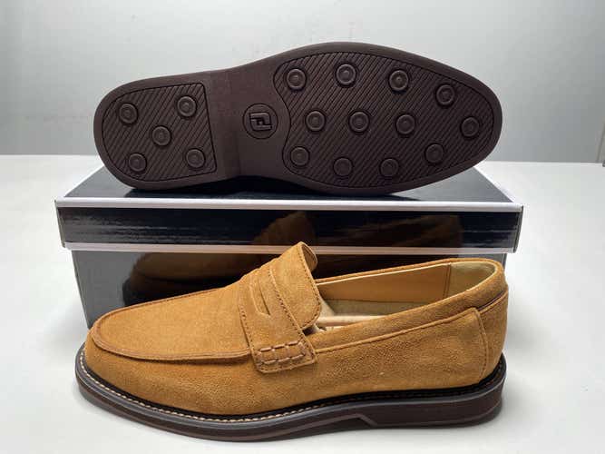 FootJoy Loafer Casual Shoes Brown Men's SZ 10 (79075)