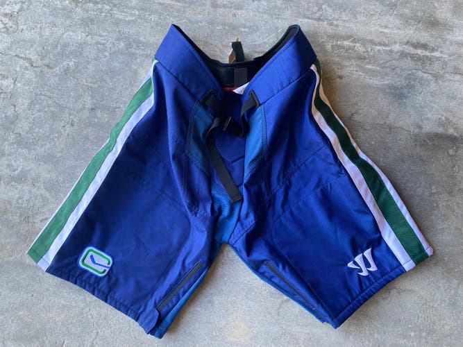 Vancouver Canucks Large Senior Warrior Covert Pant Shell Pro Stock (New)