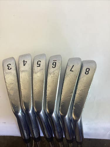 Nike Vr  Pro Forged Iron Set 3-8 With S400 Stiff Steel Shafts