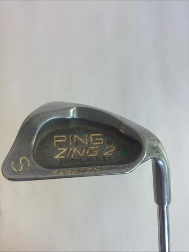 Ping Zing 2 Green Dot SW Sand Wedge With JZ Steel Shaft