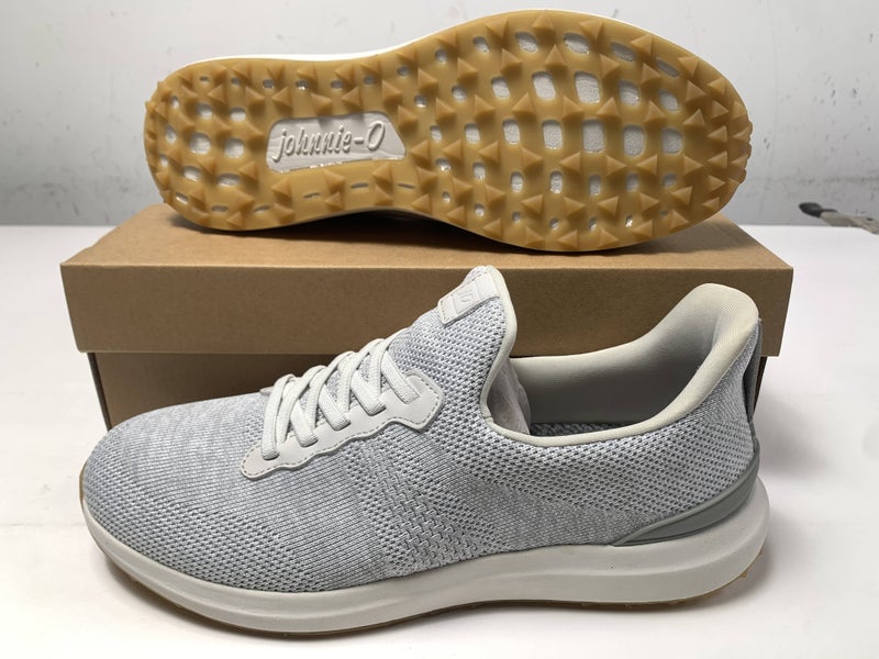 Johnnie-O Knit Range Runner 2.0 Running Shoes Grey Men's SZ 11.5 (JMFW1620)
