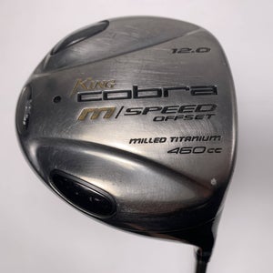 Cobra M Speed Offset Driver 12* Bassara M Speed Tuned 45g Senior RH