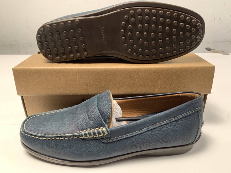 Johnnie-O Loafer Casual Shoes Blue Men's SZ 9.5 (JMFW1570)