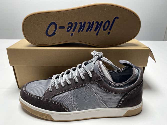 Johnnie-O Surfside Sneaker Casual Shoes Gray Men's SZ 8 (JMFW1250)