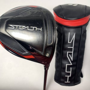TaylorMade Stealth Driver 9* HZRDUS RDX Smoke 6.0 Black 70g Stiff RH HC