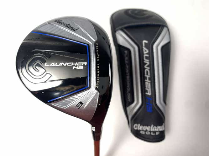 Cleveland Launcher HB 3 Fairway Wood 15* Tour Issue 6S Flex 5554 Stiff  RH HC