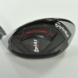 TaylorMade M4 Rescue 4-22* Hybrid Stiff Flex RH Atmos Red 7 Graphite # 203536