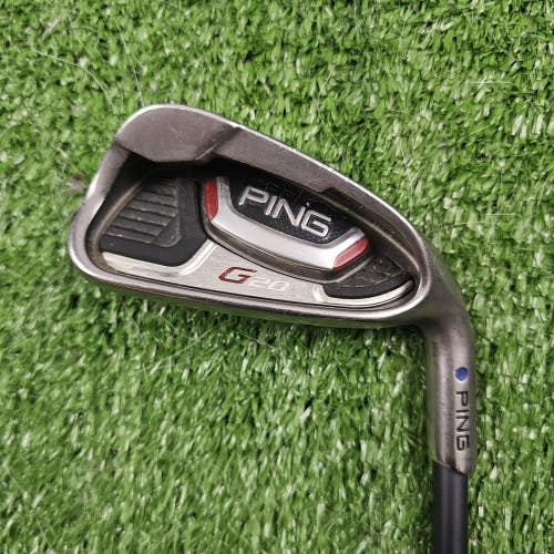 Ping G20 Single 6 Iron Blue Dot CFS 70g Regular Graphite RH 37" Right Handed
