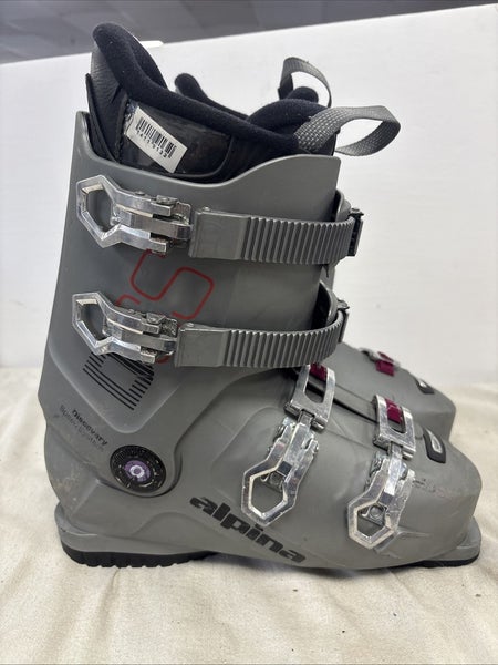 Mondo Size 27.5 US Womens Size 10.5 Alpina DSS All Mountain Ski Boots         c