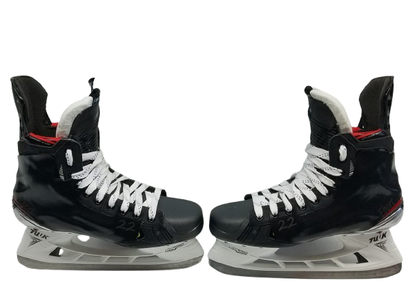 BAUER VAPOR 2X Pro CUSTOM PRO STOCK ICE HOCKEY SKATES 9D EBERT AHL USED (8531)